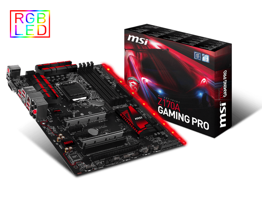 MSI Z170A Gaming Pro Motherboard Specifications On MotherboardDB